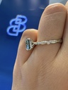 Enchanted Wisteria Hidden Halo RT Ring