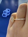 Cascade Pavé Whispering Mirage Ring