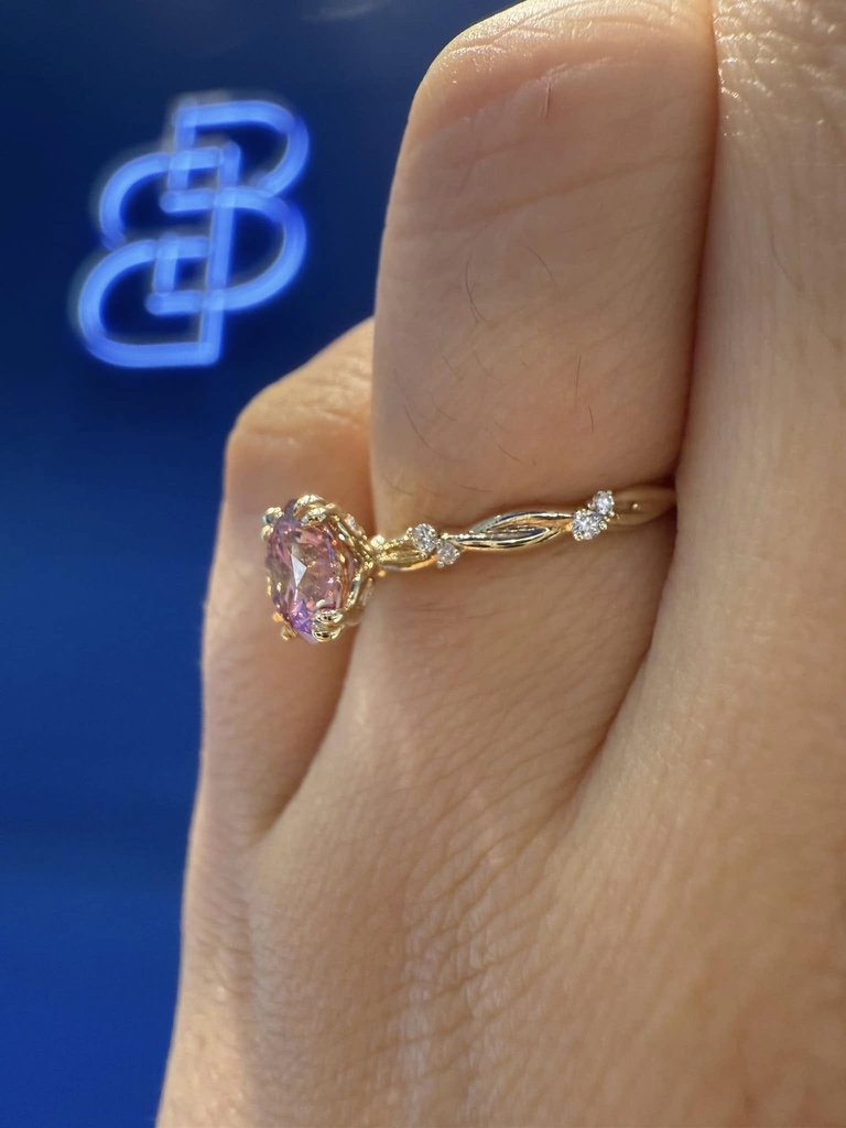 Enchanted Wisteria Peek-a-Boo Ring