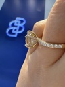 Luminsky Crownalia Round Lab-Grown Diamond Ring