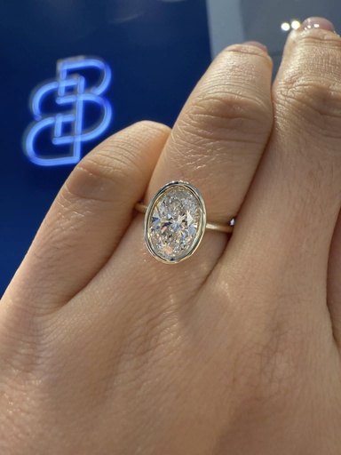 [PERBWMOV-Y1] Petal Edge Whispering Mirage Ring